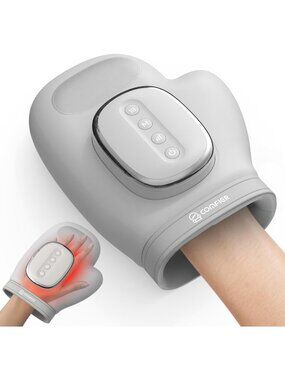 Heat & Compression Hand Massager for Arthritis Relief, Carpal Tunnel Pain Relief